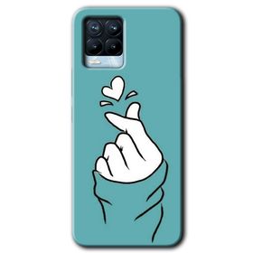 Realme 8 Pro Mutluluk Baskılı Uyumlu Silikon Kılıf