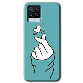 Realme 8 Pro Mutluluk Baskılı Uyumlu Silikon Kılıf