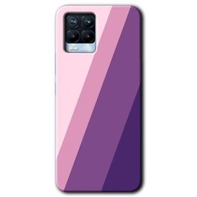 Realme 8 Pro Oblique Baskılı Uyumlu Silikon Kılıf