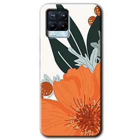 Realme 8 Pro Portakal Çiçeği Baskılı Uyumlu Silikon Kılıf