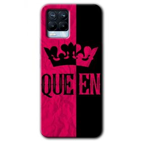 Realme 8 Pro Queen Baskılı Uyumlu Silikon Kılıf