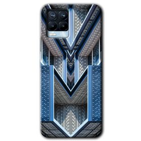 Realme 8 Pro Retro Building Baskılı Uyumlu Silikon Kılıf