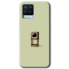 Realme 8 Pro Retro TV Baskılı Uyumlu Silikon Kılıf