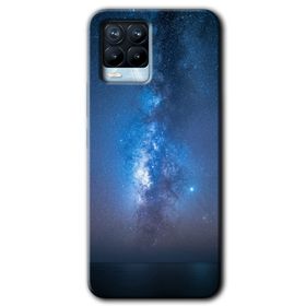 Realme 8 Pro Samanyolu Baskılı Uyumlu Silikon Kılıf