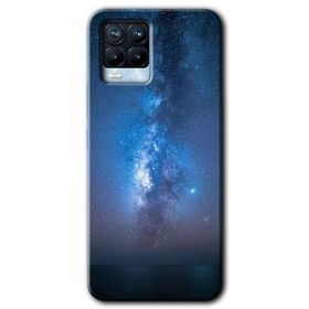 Realme 8 Pro Samanyolu Baskılı Uyumlu Silikon Kılıf