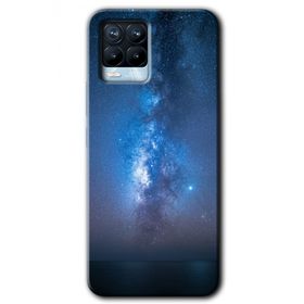 Realme 8 Pro Samanyolu Baskılı Uyumlu Silikon Kılıf