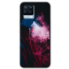 Realme 8 Pro Smoke Man Baskılı Uyumlu Silikon Kılıf