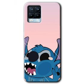 Realme 8 Pro Stitch Baskılı Uyumlu Silikon Kılıf