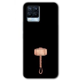Realme 8 Pro Thor Çekiç Baskılı Uyumlu Silikon Kılıf