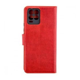 Realme 8 Pro Trend S Plus Kapaklı Kılıf Kırmızı Kılıf