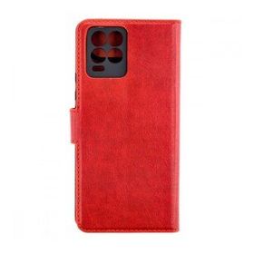 Realme 8 Pro Trend S Plus Kapaklı Kılıf Kırmızı Kılıf