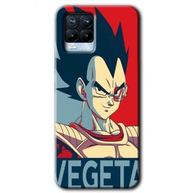 Realme 8 Pro Vegeta Baskılı Uyumlu Silikon Kılıf