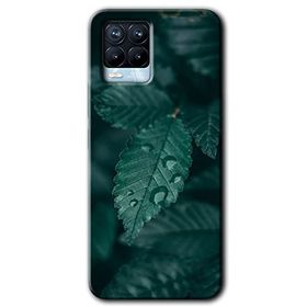 Realme 8 Pro Yağmurlu Yaprak Baskılı Uyumlu Silikon Kılıf