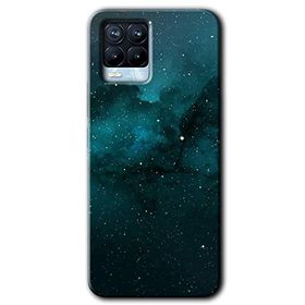 Realme 8 Pro Yıldızlararası Baskılı Uyumlu Silikon Kılıf