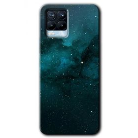 Realme 8 Pro Yıldızlararası Baskılı Uyumlu Silikon Kılıf