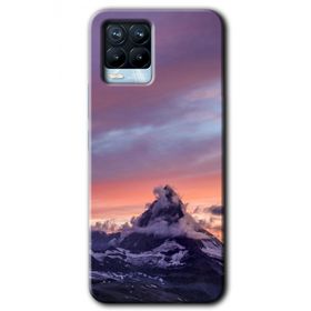 Realme 8 Pro Zirve Baskılı Uyumlu Silikon Kılıf