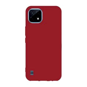 Realme C11 2021 Kırmızı Uyumlu Silikon Kılıf