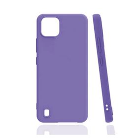 Realme C11 2021 Lila Uyumlu Silikon Kılıf