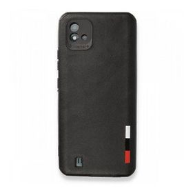 Realme C11 2021 Loop Deri Silikon Siyah Kılıf