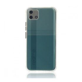 Realme C11 2021 Miami Şeffaf Silikon Şeffaf Kılıf