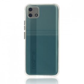 Realme C11 2021 Miami Şeffaf Silikon Şeffaf Kılıf