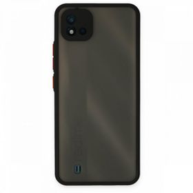 Realme C11 2021 Montreal Silikon Kapak Siyah Kılıf