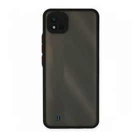 Realme C11 2021 Montreal Silikon Kapak Siyah Kılıf