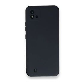 Realme C11 2021 Nano İçi Kadife Silikon Lacivert Kılıf