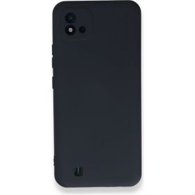 Realme C11 2021 Nano İçi Kadife Silikon Lacivert Kılıf
