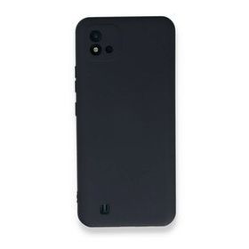 Realme C11 2021 Nano İçi Kadife Silikon Lacivert Kılıf
