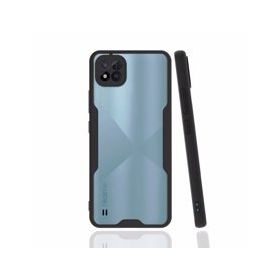 Realme C11 2021 Platin Silikon Siyah Kılıf