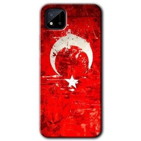 Realme C11 Albayrak 2 Baskılı Uyumlu Silikon Kılıf