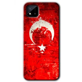 Realme C11 Albayrak 2 Baskılı Uyumlu Silikon Kılıf