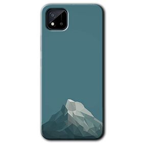 Realme C11 Alone Mountain Baskılı Uyumlu Silikon Kılıf