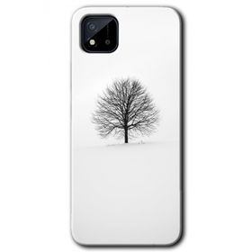Realme C11 Alone Tree Baskılı Uyumlu Silikon Kılıf