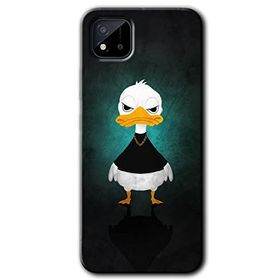 Realme C11 Angry Duck Baskılı Uyumlu Silikon Kılıf