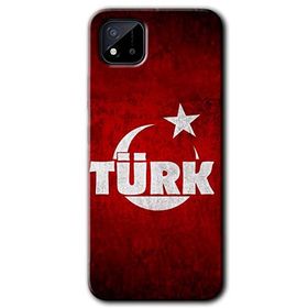 Realme C11 Ayyıldız Türk Baskılı Uyumlu Silikon Kılıf