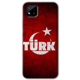 Realme C11 Ayyıldız Türk Baskılı Uyumlu Silikon Kılıf