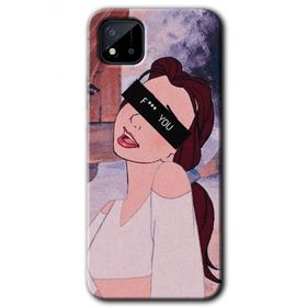 Realme C11 Bad Girl Baskılı Uyumlu Silikon Kılıf