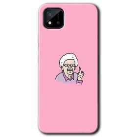 Realme C11 Bad Grandmother Baskılı Uyumlu Silikon Kılıf