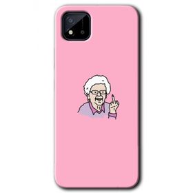 Realme C11 Bad Grandmother Baskılı Uyumlu Silikon Kılıf