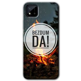 Realme C11 Bezdum Da Baskılı Uyumlu Silikon Kılıf