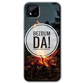 Realme C11 Bezdum Da Baskılı Uyumlu Silikon Kılıf