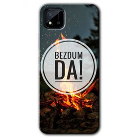 Realme C11 Bezdum Da Baskılı Uyumlu Silikon Kılıf