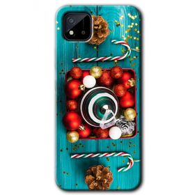 Realme C11 Christmas Baskılı Uyumlu Silikon Kılıf