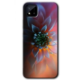 Realme C11 Çiçek Motif Baskılı Uyumlu Silikon Kılıf
