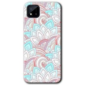 Realme C11 Çin Mandala 1 Baskılı Uyumlu Silikon Kılıf