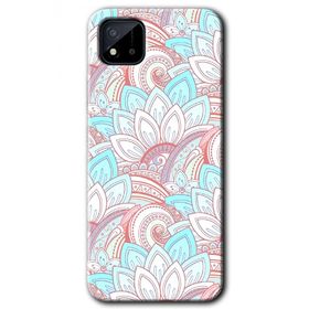 Realme C11 Çin Mandala 1 Baskılı Uyumlu Silikon Kılıf