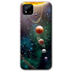 Realme C11 Cosmos Baskılı Uyumlu Silikon Kılıf