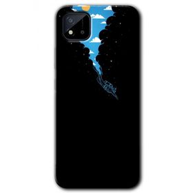 Realme C11 Derinlere Yolculuk Baskılı Uyumlu Silikon Kılıf